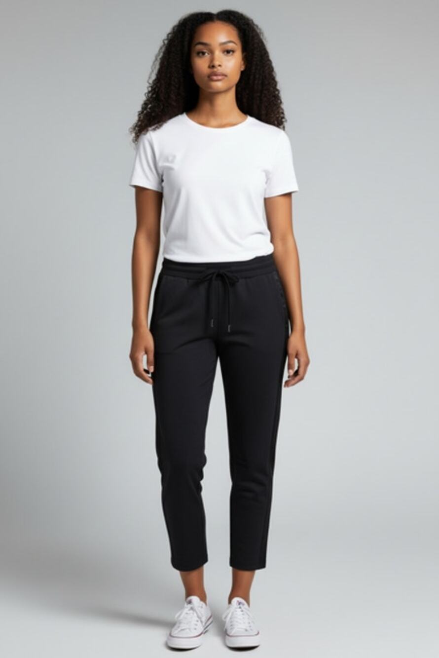 Athleta tuxedo pants in Size Large in a versatile navy blue.